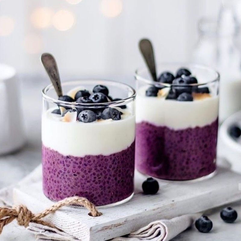 Чиа пудинг веган