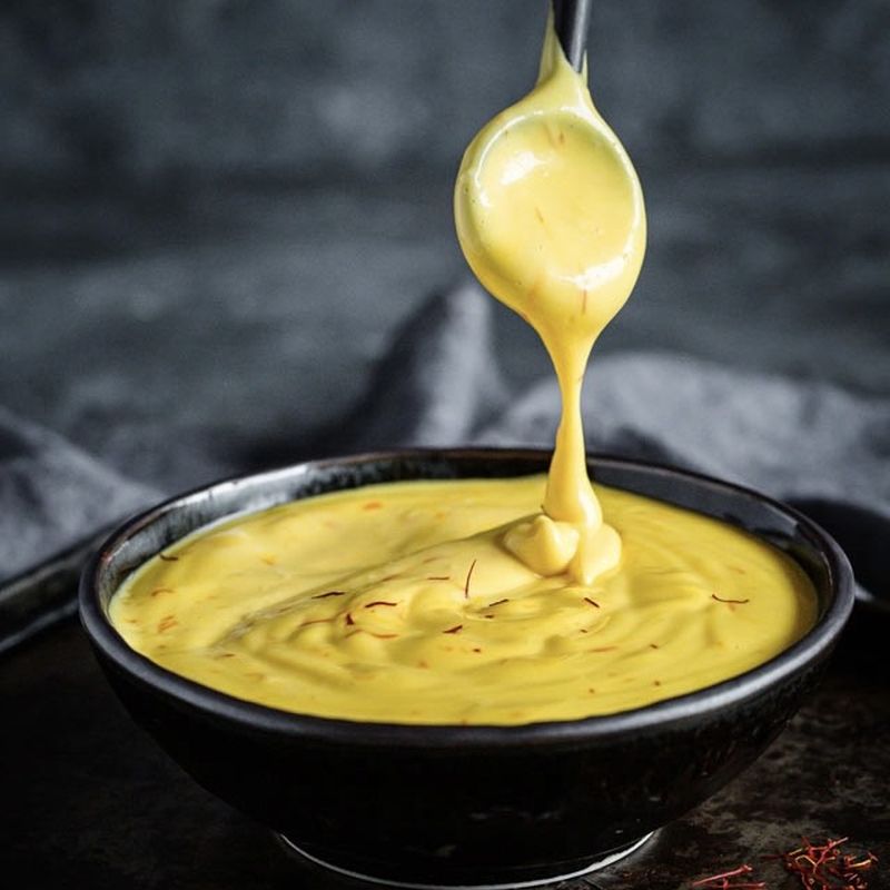 Кешью майонез с куркумой