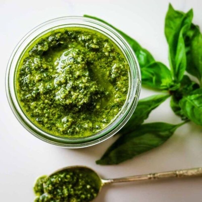 Веганский песто без молока и сыра
