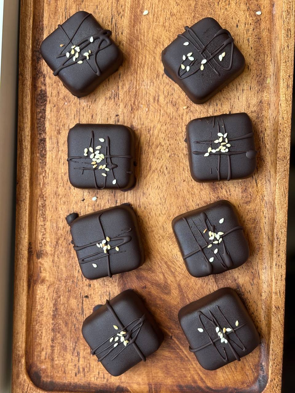 Кунжутная халва в шоколаде «Капучино»