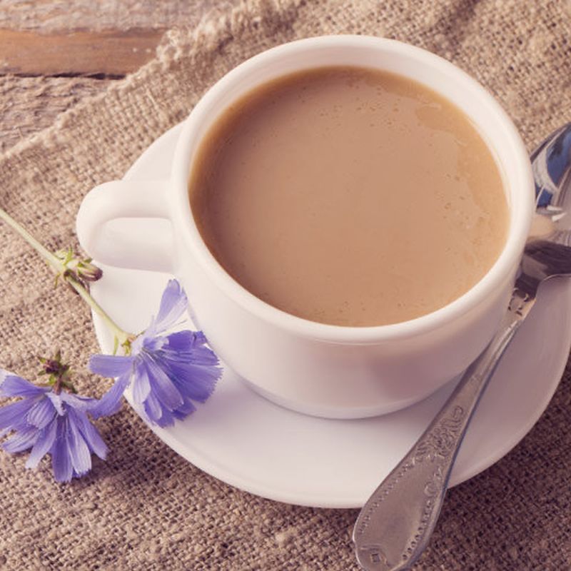 Цикорий на растительном молоке