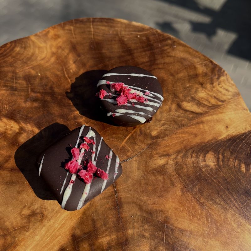 Клубничные сникерсы