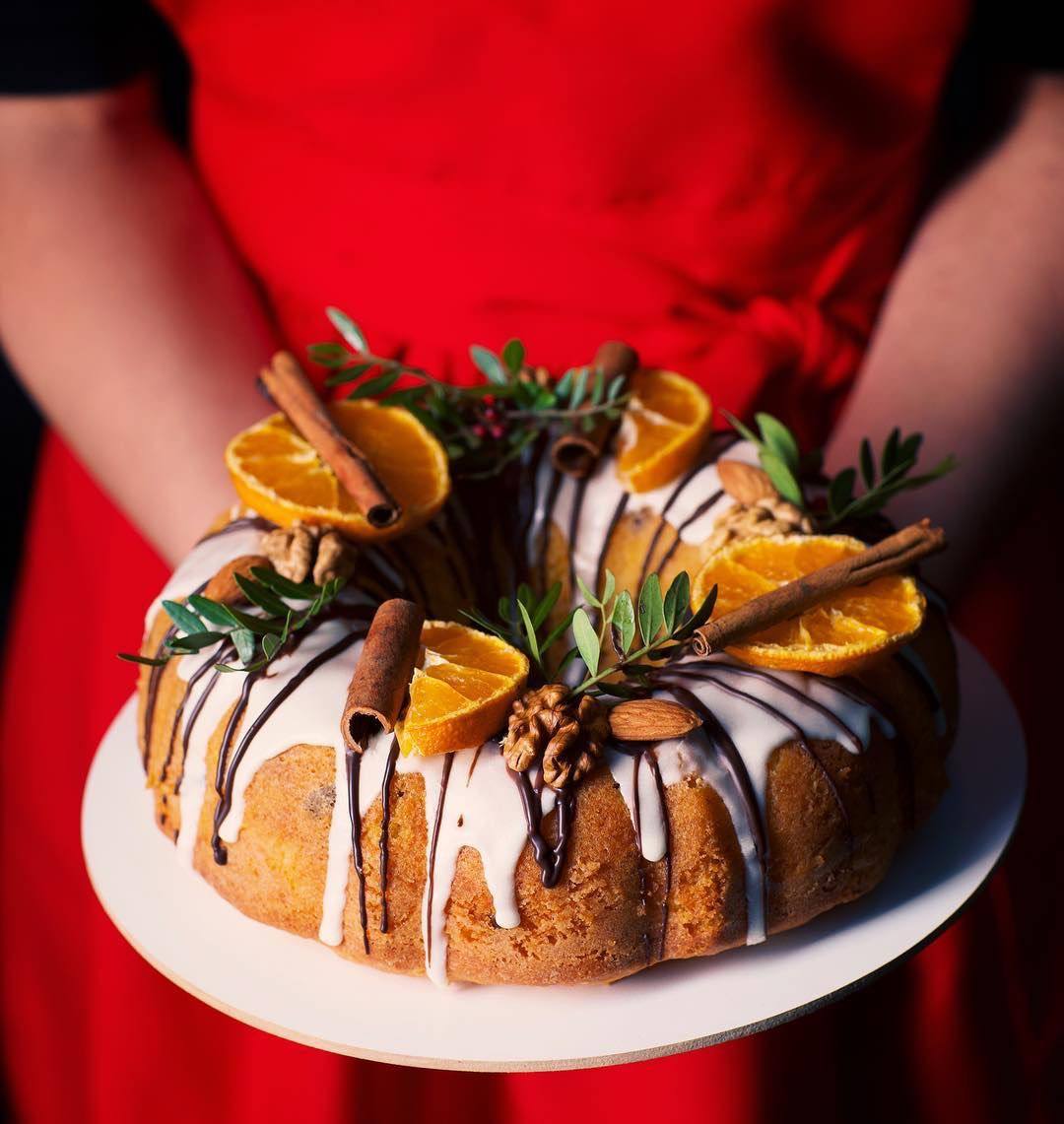 Шоколадный|карамельный кекс