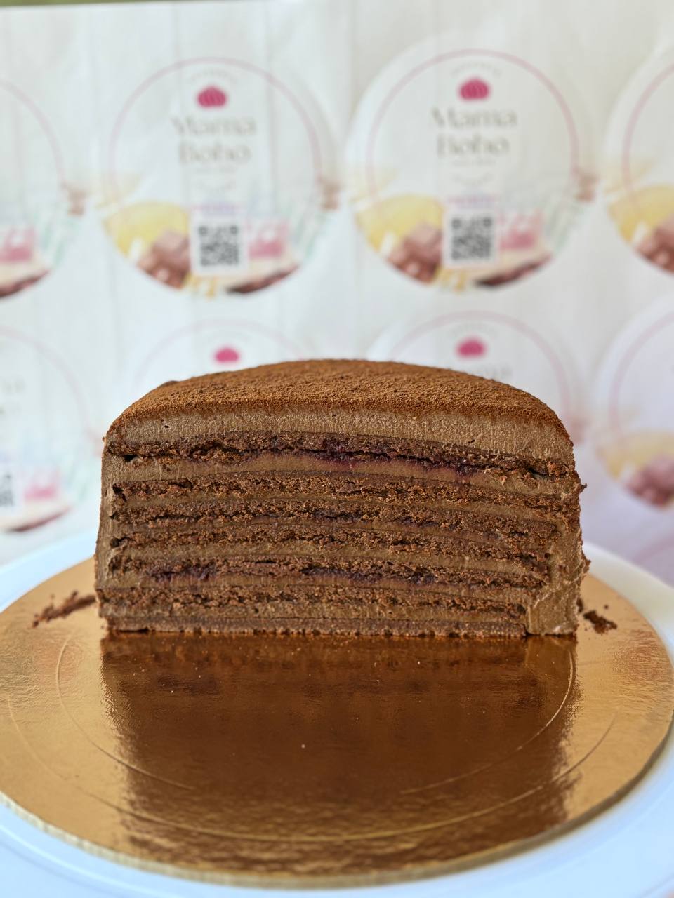 Шоколадный кето веган медовик