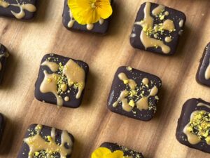 Миндальный сникерс с лимоном